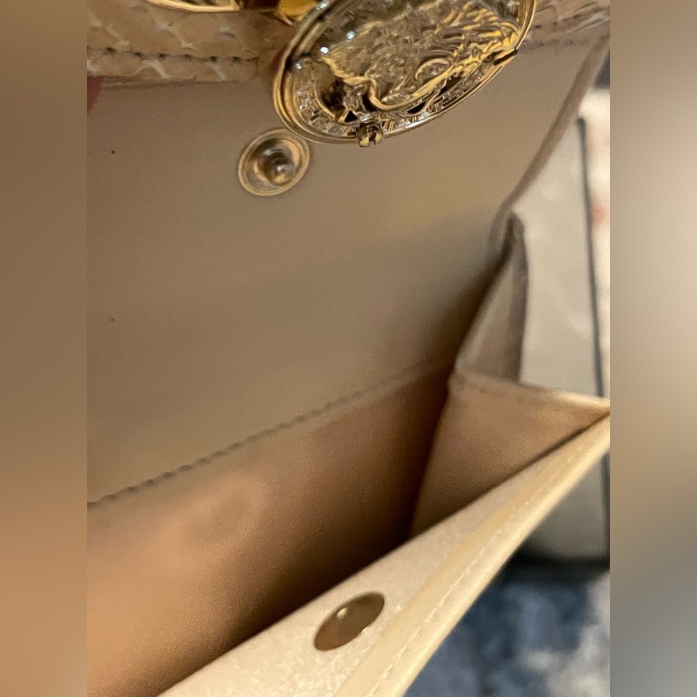 Versace Metallic Python Medusa Wallet Wallet - image 5